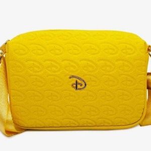 Disney yellow Vegan Leather Crossbody bag